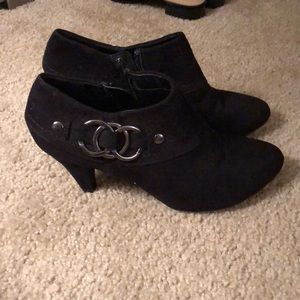 Black booties